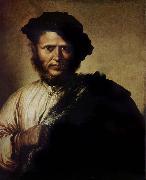 Portrait of a man, Salvator Rosa